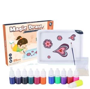 [Ready Stock - local] Toddler / Children Montessori Play Toy for Magic Drawing on Water and Photo-printing onto A4 Paper.Ideal for Gift and souvenir