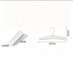 Travel Folding Hanger Portable Mini Hangers Drying Rack for Outdoor Non-Slip Easy Storage Space Saving Storage Organizer
