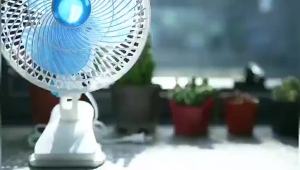 Three-blade spiral electric fan two-speed wind desk fan clip fan wall fan shaking head stand fan