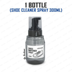 White Shoes Cleaner Foam Wash-Free Sneaker Whitener Shoe Stain Remover Spray