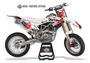 DECAL STICKER FULL BODY PREMIUM KLX  GRODON CUSTOM DESAIN - BISA UBAH NAMA & NOMER KODE PU032