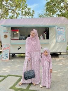 KIMIDRESS - Baju Gamis Wanita Dewasa Dress Muslim Panjang Perempuan Rayon Viscose Tanpa Jilbab ori Manasikana bisa bayar ditempat