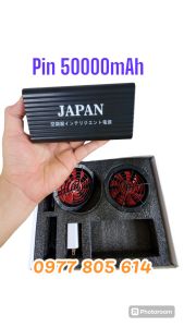 Bội pin áo điều hòa Japan Pin 50.000mah quạt 14V (Phụ Kiện Không Bao Gồm Áo) áo điều hòa Nhật Bản