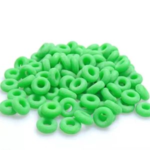 ER52858 100Pcs Bloodless Castration Ring Serviceable Rubber Livestock Castration Tool Veterinary Equipment Multicoloured Sheep Tail Ring Cattle