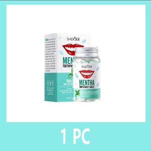 Mint Flavors Toothpaste Tablets Improve Bad Breath Remove Smoke Stains Fresh Oral Hygiene Solid Toothpaste Tablet2026