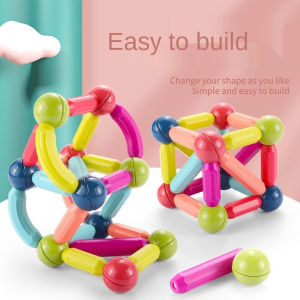 64PCS Boxed DIY Magnetic Building Blocks Set: A Fun & Educational Toy