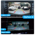 Kamera Parkir Mundur Mobil FISH EYE camera AHD CCD FULL HD belakang 720P Kamera Belakang Mobil Kamera Mundur Belakang IP68 Kamera Bantuan Parkir Night Vision Tahan Air Kamera Cadangan Terbalik Penglihatan Malam. 