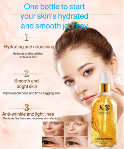 Serum Firming of the Face Anti-wrinkle Peptide Hydration and Moisturizing Light Lines Glossy Skin