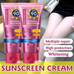 SPF90+ Sunscreen Cream High Protection UV PLUS 60ml Skincare Facial Skin Whitening Sunblock