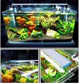 ไฟตู้ปลา led หลอดไฟตู้ปลา ไฟติดตู้ปลา3w/5w/6w/8w สำหรับตู้ปลาขนาด 11-36 นิ้ว ความสว่างสูง ปรับแสงได้ 4 แบบ โคมไฟ 4 แถว. 