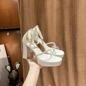 DS SHOE 966-9 CHARMING RHINESTONES 5 INCHES HEELS FOR WOMEN