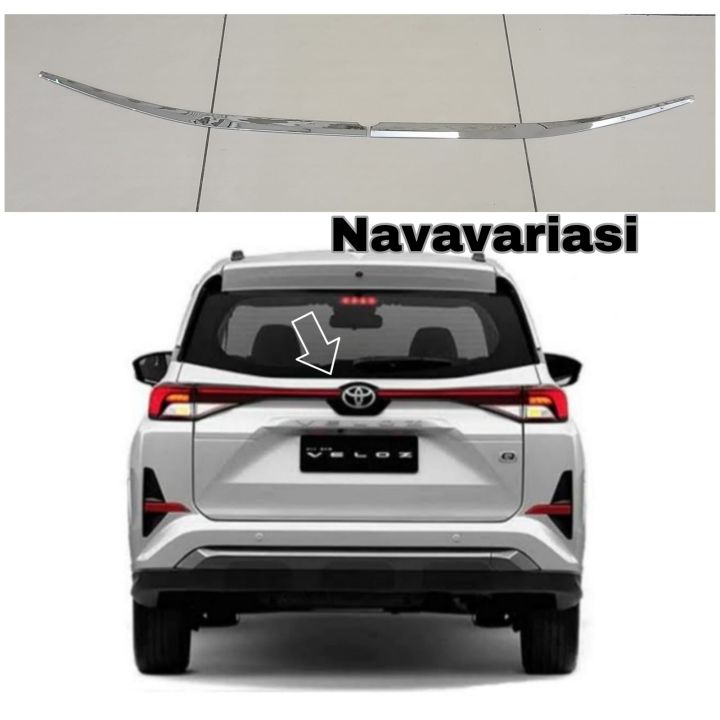 Rear Window Trim / List Kaca Jendela Belakang Avanza Xenia Veloz 2022