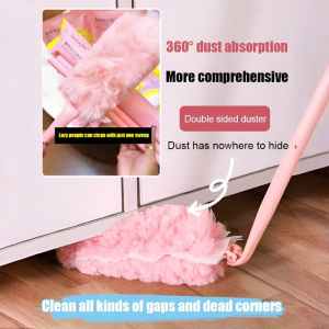 Home Bubble Dust Removal Duster for Yearround Household Use Adjustable and Foldable Long Reach for High Places and Gaps Universal for Adults
