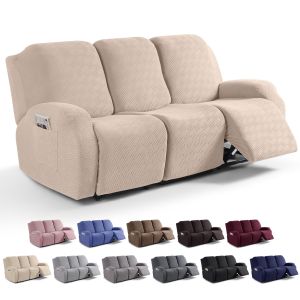 LZD Recliner Cover First Class Sofa Cover All-Inclusive Stretch Single Rocking Chair Cover Chivas Function Sofa Cover Cover