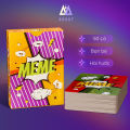 Bộ Bài Meme 50 Lá Vui Nhộn - Boardgame Meme 5 Ver Vô Tri, Bài Mêm Lầy Bựa,Chơi Vui Quên Lối Về Cùng Nhóm Bạn Bè. 
