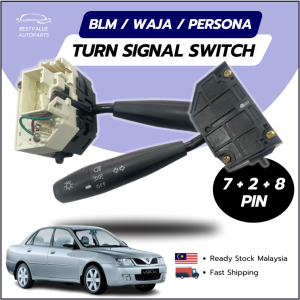 PROTON WAJA SAGA BLM PERSONA TURN SIGNAL SWITCH ONLY HEAD LAMP SWITCH WHITE BASE HEADLIGHT SUIS LAMPU BESAR PW851561