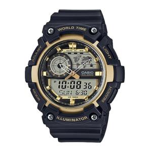 CASIO ORIGINAL - CASIO AEQ-200W-1AV - MEN - Black Silver - Strap Rubber - Jam dunia CUCI GUDANG JD18ST # Jam Tangan Pria Cowok Anti Air Digital Analog + CASIO AEQ 200W 1A AEQ-200W 200 W AEQ200 AEQ-200 AEQ200W AEQ-200W-1A $ WR1 STR BS7 HT7