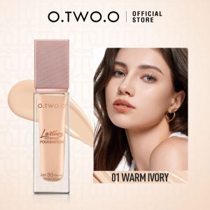O.TWO.O Full Cover Haute All Day Coverage Foundation Face Makeup Waterproof Oil Control 30ml
