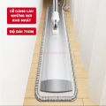 Lau Cây Nhà YingBang Cỡ Lớn Làm Từ Hợp Kim Nhôm Tay Cầm Thanh Inox 115cm Kích Thước Cây Lau Nhà Từ 45cm Đến 95cm. 