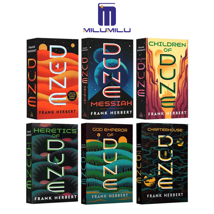 Dune Six Part Set Hugo Award Nebula Award Sweet Tea Zhang Zhen's
