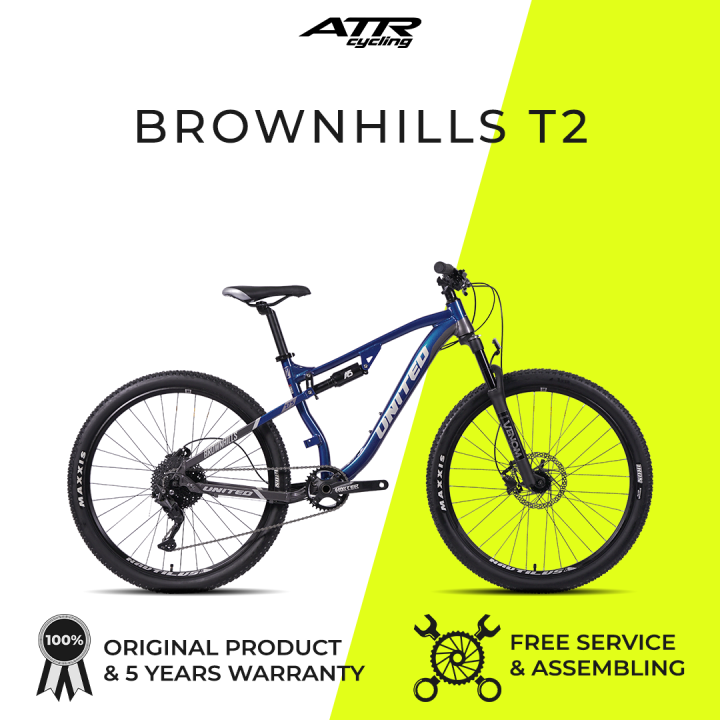 SEPEDA GUNUNG (MTB AL 29-10SP BROWNHILLS T2 )(15) (21) BLGY