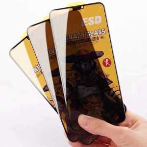ESD TEMPERED GLASS SPY PRIVACY PREMIUM PANDA ANTI STATIC / ANTI DUST SCREEN PROTECTOR VIVO Y03/Y03T/Y02/Y02T/Y01/Y02s/Y02A  ANTI GORES KACA HITAM ANTI KEPO