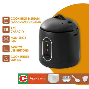 Mini Rice Cooker 1.2L Low Power Non-Stick Liner Rice Cooker Can be cooked and steamed 【Chigo】【best deals】
