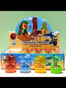 Pengasah Pensel 卡通山海经卷笔刀笔刨 Cartoon Pencil Sharpener Italian 转笔刀可爱学生儿童文具 Cute Students Brainrot
