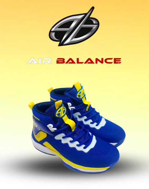 AIR BALANCE KIDS SHOES AB BYF129 r.blue yellow Lazada PH