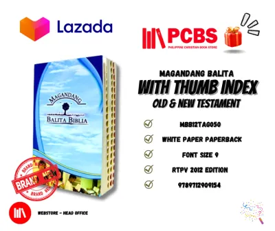 PCBS MBB Magandang Balita Biblia Paperback (POINT TYPE 9) - RTPV 050 Old & New Testament (8.25 x 5.25 x 1 inches)