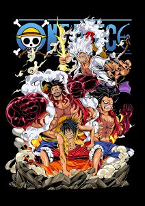 Hiasan Dinding  One Piece Wall Decor Anime Kartun Kayu MDF