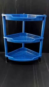 ชั้น ชั้นวางของ ชั้นเก็บของ ชั้นวางของพลาสติก 3ชั้น ชั้นเข้ามุม ขนาดใหญ่ สีหวานพร้อมส่งจากไทย ลึก48*48 กว้าง33 สูง 61 เซนพร้อมส่งจากไทย