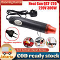 (Dalam Stok) 220V 300W Heat Gun Electric Hot Air Vinyl Scraper + Cutter / Alat Untuk Memancarkan Aliran Udara Panas / Pengupas Vinyl / Perkakas Elektrik/Alat Untuk Memancarkan Aliran Udara Panas / Pengupas Vinyl / Perkakas Elektrik. 