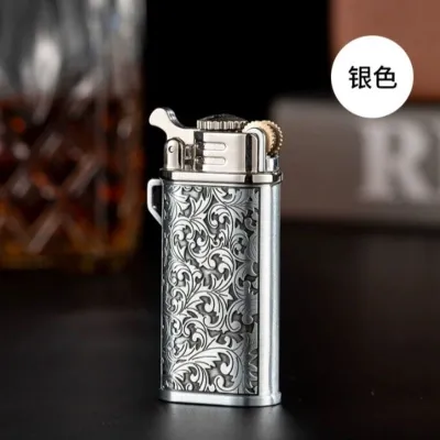 COD Bosku ! Korek Api Roda Las Gas Cool The Lighter Motif Batik XF-2206