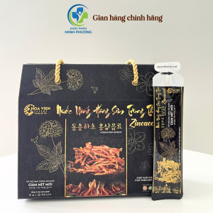 Nước Uống Hồng Sâm Trùng Thảo
