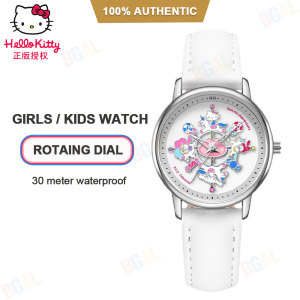 (36mm)100% Authentic Hello Kitty Watch for Girls: A Stylish & Functional Timepiece