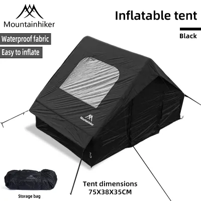 MOUNTAINHIKER Khemah kembung12㎡pro inflatable tent 8-15 person camping tent waterproof breathable portable camping tent