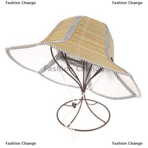 [COD] Fashion Change Chinese Bamboo Rattan Hats Retro Handmade Weave Straw Hat Tourism Rain Dance Props Cone Fishing Sunshade Fisherman Hat