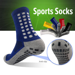 [MY Stock] Stoking Bola Dewasa & Budak Football Sport Soccer Leggings Futsal Socks Adult & Kids Stoking Bola Panjang Lutut Knee Long Red Blue Black