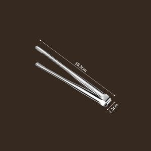 Stainless Steel Grill Tongs Food Tong Non-Slip Cooking Clip Barbecue Clip Salad Food Tongs