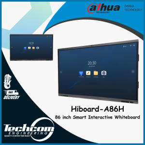 Hiboard A86H (86-inch Wall Mount Smart Interactive Whiteboard with Built-in Camera)