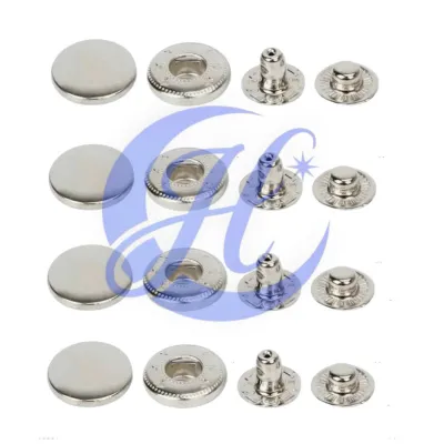 Set 10 bộ cúc bấm 4 thành phần không gỉ sét nút bóp cho phụ kiện may mặc