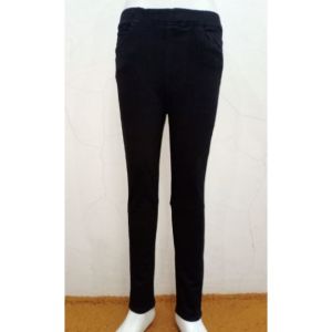 Legging Jumbo Jeans Pinggang Karet Legging Jeans Big Size