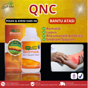 QnC Gamat Jelly Gamat Original - Obat Rematik Lupus Rheumatoid Arthritis Sindrom Sjogren