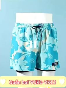 Quần Đùi Nam 2 Lớp YUKE Quần TT chống lộ ống xuông YUKE Quần Chơi Tenis BRổ Tập Gym Chạy Bộ PTMK