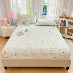 SUNLIGHT HOME Floral Breathable BedsheetSolid Color Bed SheetMulti-pattern BedsheetComfortable Mattress Cover
