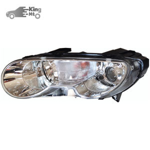 For MG 550 ROEWE 550 Halogen Headlight Assembly OEM Style Front Headlamp Bulb Socket Plug & Play Replacement