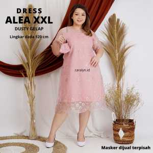 DRESS BRUKAT PENDEK JUMBO BIGSIZE ALEA KOREA WANITA TERBARU 2020 MODERN KEBAYA PESTA LENGAN PENDEK PAKAIAN BAJU WANITA KEBAYA TRADISIONAL KEBAYA WISUDA