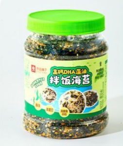 Bestore DHA Algae Oil Seaweed Flakes 250g High Calcium & Iron Sesame Seaweed Rice Topping Kids Healthy Snack For Bento Sushi Leisure snacks