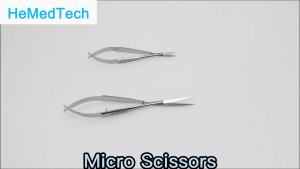 GREATLH Orthopedic Tissue Autoclavable Micro Scissors Stainless Steel MaterialsOrthopedic Surgical Instruments